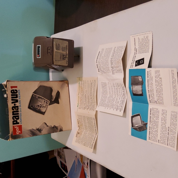 GAF Pana-Vue1 & 3 Rotary Slide Trays 1964 - Picture 3 of 8